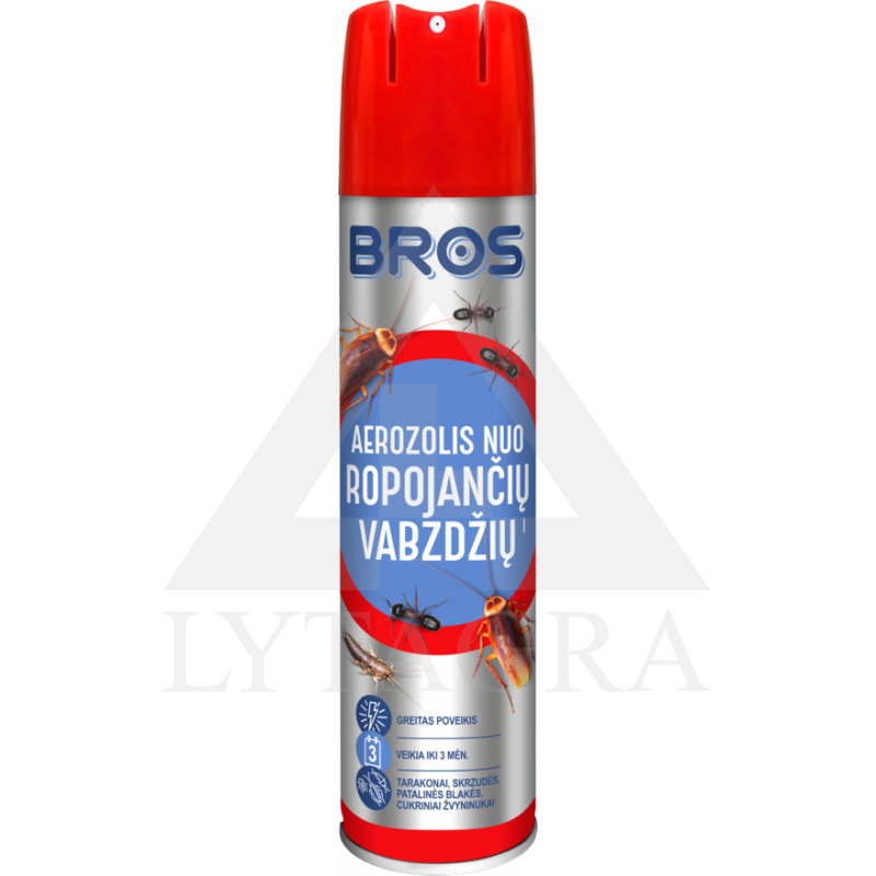 AEROSOLS PRET RĀPOJOŠIEM KUKAIŅIEM BROS 400ML