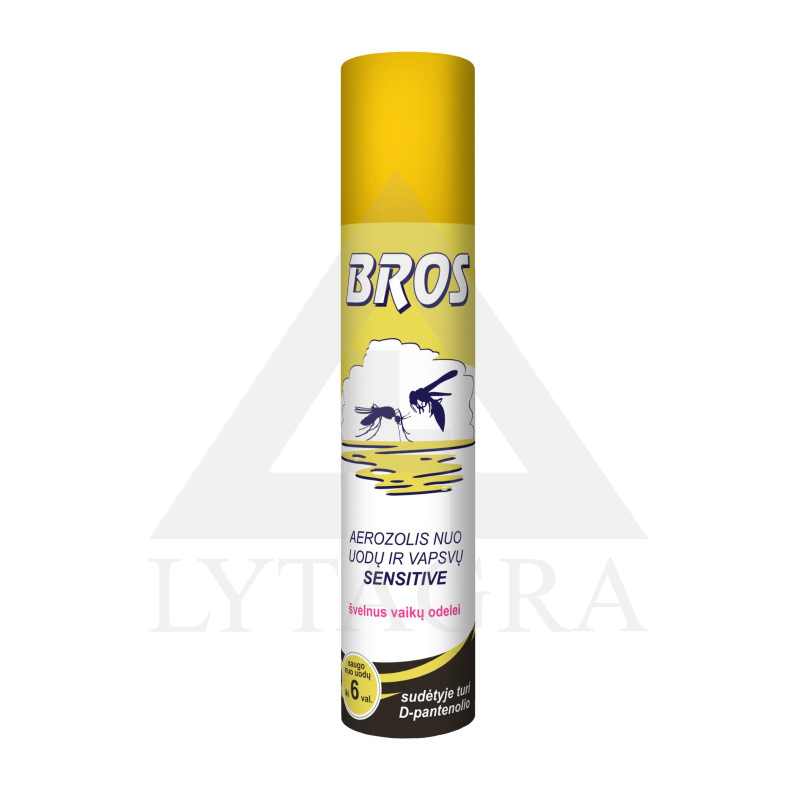 BROS līdzeklis pret odiem un lapsenēm SENSITIVE, 90 ml