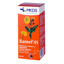 Banvel herbicīds zālieniem, 50 ml