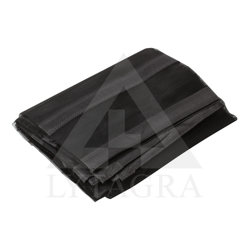 Moskītu tīkls durvīm ar magnētiem, melns, 100 cm x 210/220 cm (2 gab.) Moskītu tīkls durvīm ar magnētiem, melns, 100 cm x 210/220 cm (2 gab.)