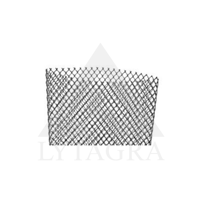 Koka stumbra aizsardzība 300 mm x 1,2 m melna sieta uzmava