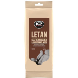 K2 LETANS mitrās salvetes ādai