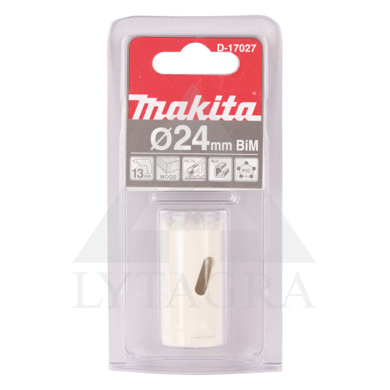 Bi-metāla 24 mm urbis Makita D-17027