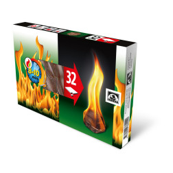 Uguns iedegšanas kubiciņi 32 gab.