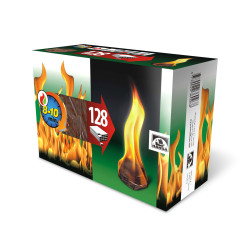 Uguns iedegšanas kubiciņi 128 gab.