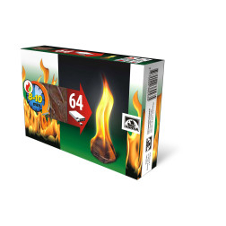 Uguns iedegšanas kubiciņi 64 gab.