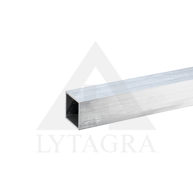 Alumīnija kvadrātveida caurule 30x30x2mm