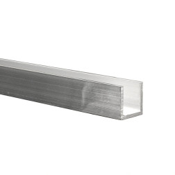 U-veida alumīnija profils 20x30x20x2mm