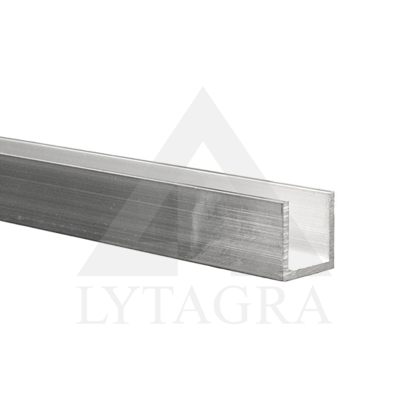 U-veida alumīnija profils 20x30x20x2mm