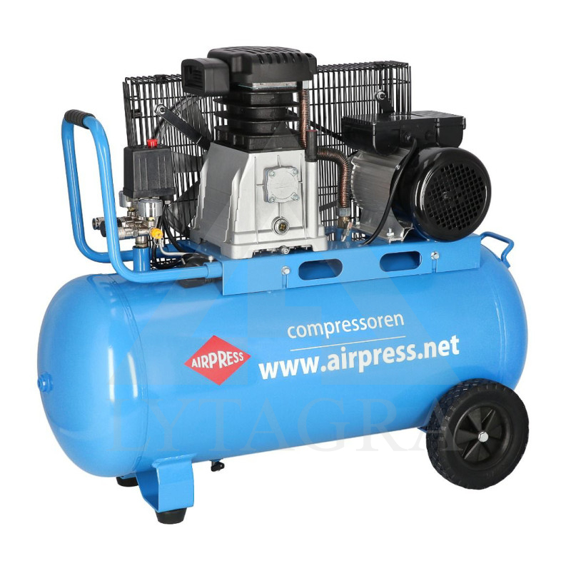 HL340-90 Gaisa kompresors / 90l / AIRPRESS