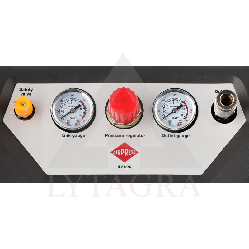 H215-6 GAISA KOMPRESORS / 92l/min / 6l / Airpress