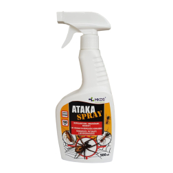 ATAKA SPRAY insekticīds rāpojošiem kukaiņiem, 500 ml