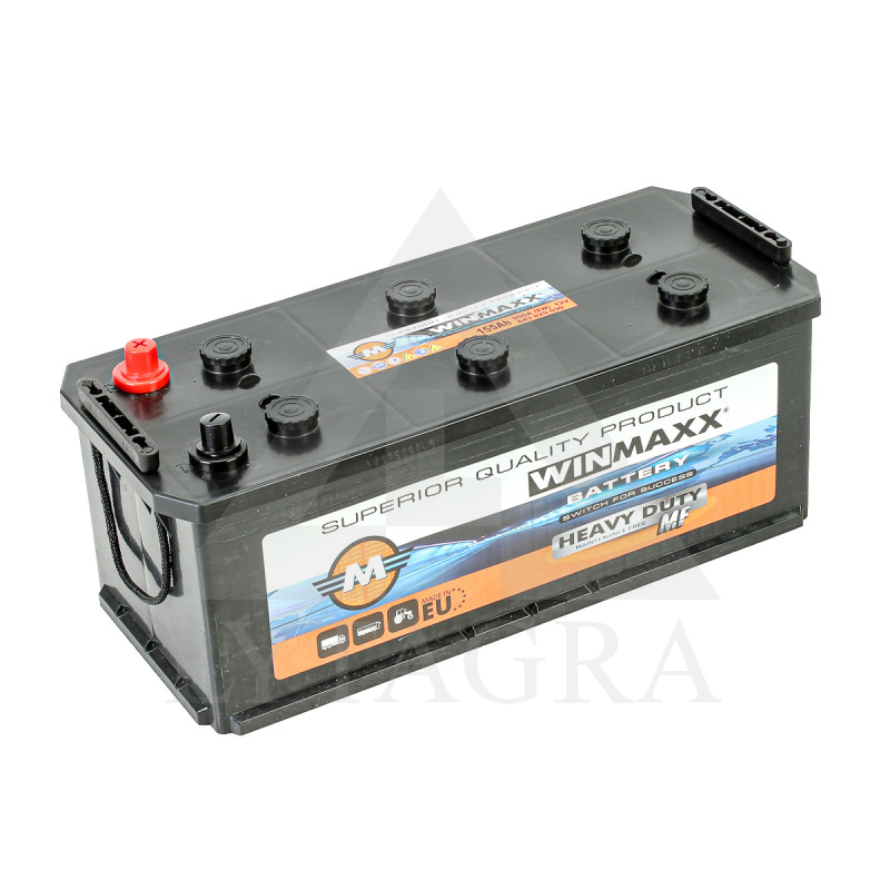 Akumulators 12V/155Ah/950A/+KR.PUSĒ/ WINMAXX