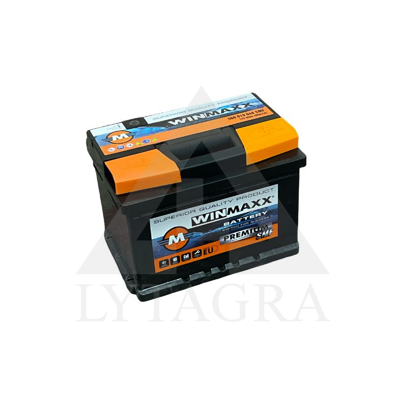 AKUMULATORS 12V / 80Ah / 720A / +KR / WINMAXX