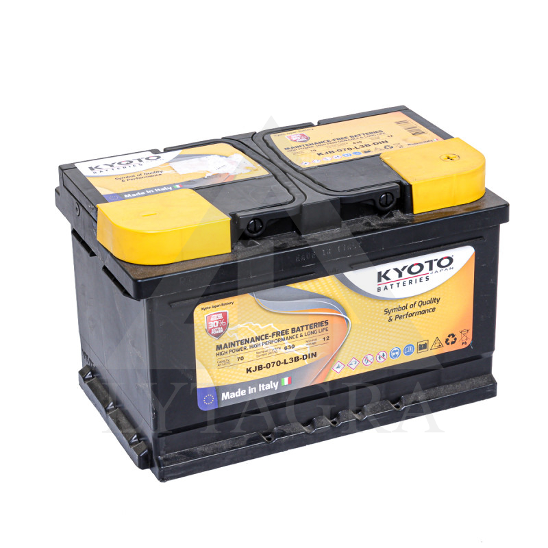 AKUMULATORS 12V / 70Ah / 630A / +R / KYOTO