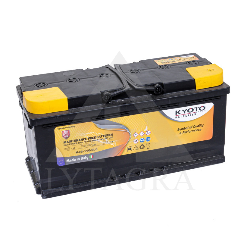 AKUMULATORS 12V 110Ah +R 980A / Kyoto