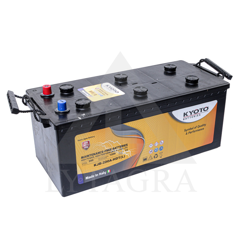 AKUMULATORS 12V / 200Ah / 1200A / +L / KYOTO