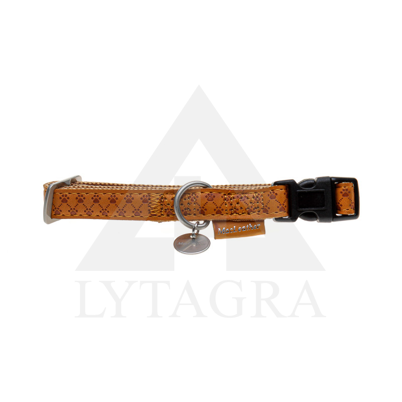 522035JA M.DZ. KAKLA SIKSNA15MM  MAC LEATHER DZELT
