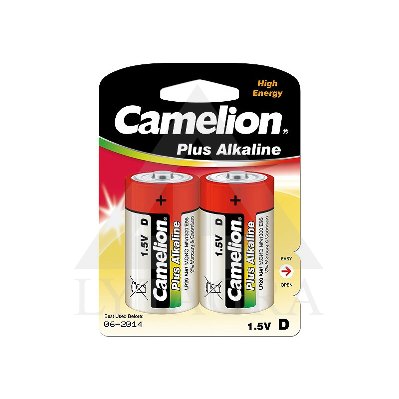 44-064149 BATERIJAS ALKALINE LR20-BP2D 2 GAB.