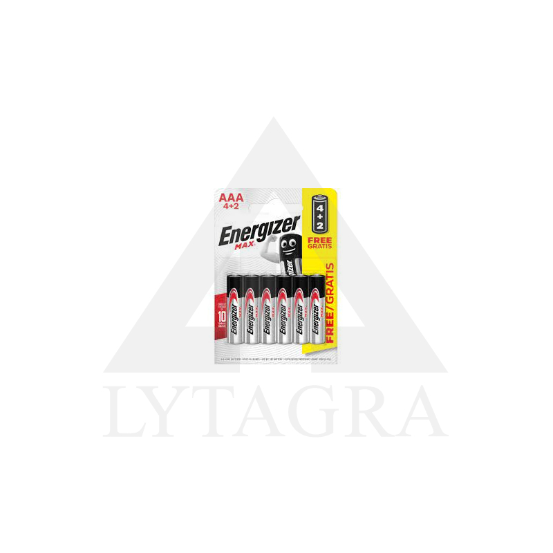 BEAU2-LR03MAX ŠARM. BATERIJA LR03 AAA BL4+2