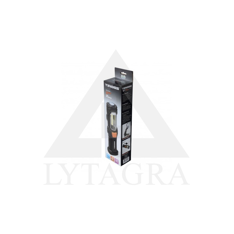 TS1848 LUKTURIS-LAMPA  3W+1W / lādējams /