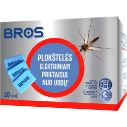 BROS Elektriskās odu atbaidīšanas ierīces plāksnes