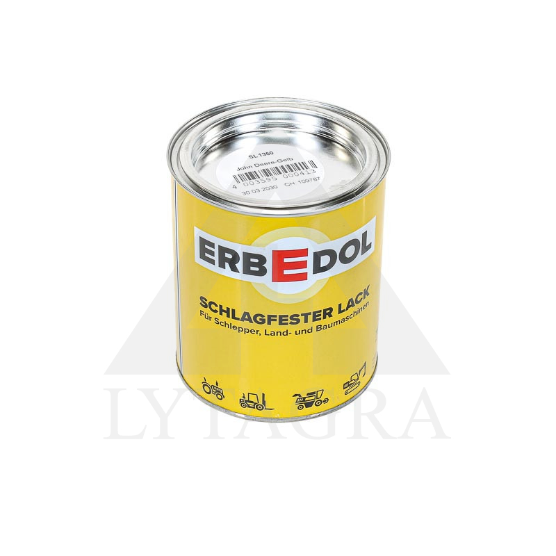 ERBEDOL Yellow SL1360 John Deere disku krāsa 0,75 l