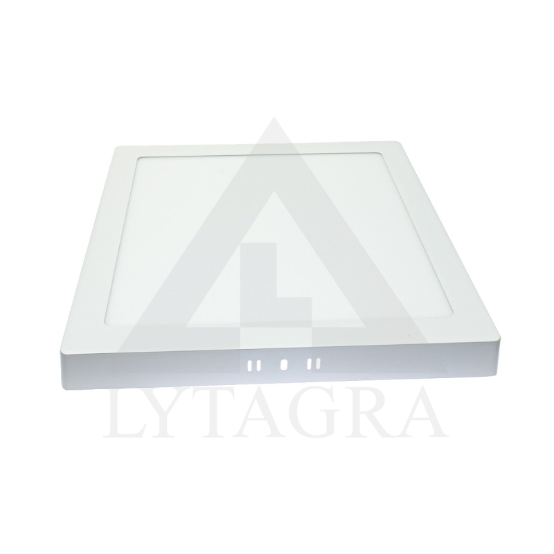 QS-PL-24W-NS-S LED APGAISMOJUMS KVADR.