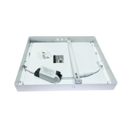 QS-PL-24W-NS-S LED APGAISMOJUMS KVADR.