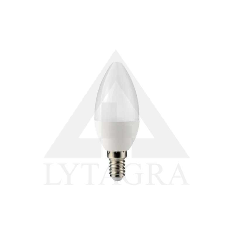 C37-8W LED SPULDZE /E14 /640lm/ 3000K/ Stromtec