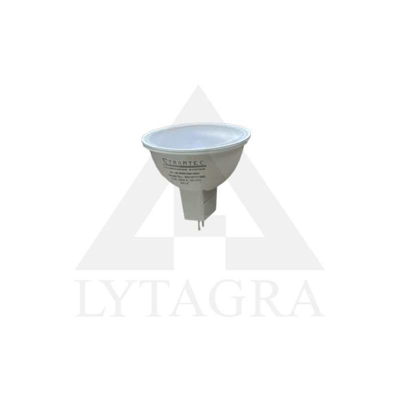 G5.3-7W LED spuldze 12V / 560lm/ 3000K / Stromtec