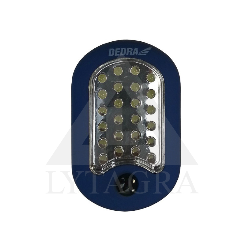 L1001 LUKTURIS 24+3  LED AR MAGNĒTU / DEDRA