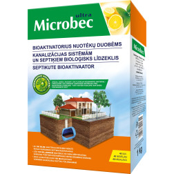 MICROBEC bioaktivators notekūdeņu akām, 1 kg