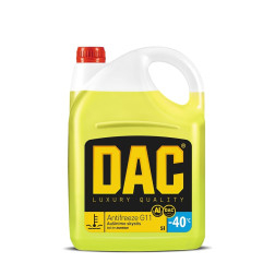 DAC antifrīzs G11 5l (dzeltens)