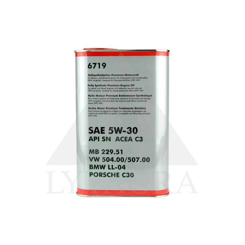 6719  SINTĒTISKĀ EĻĻA 5W30 1L