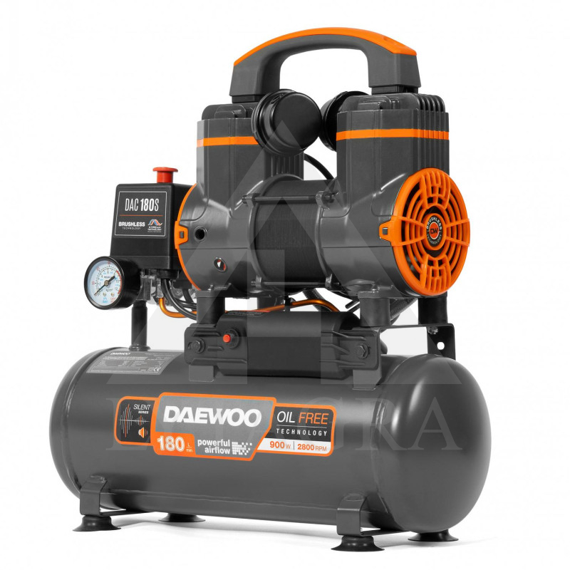 Bezeļļas gaisa kompresors Daewoo DAC 180S