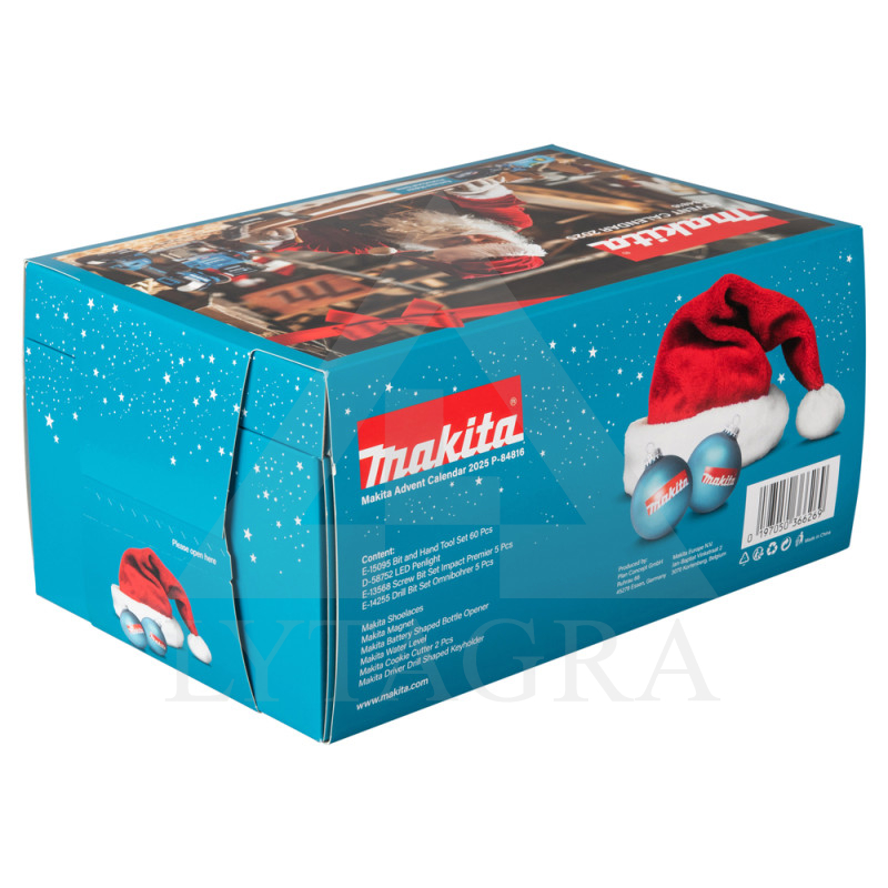 Adventes kalendārs 2025 MAKITA P-84816