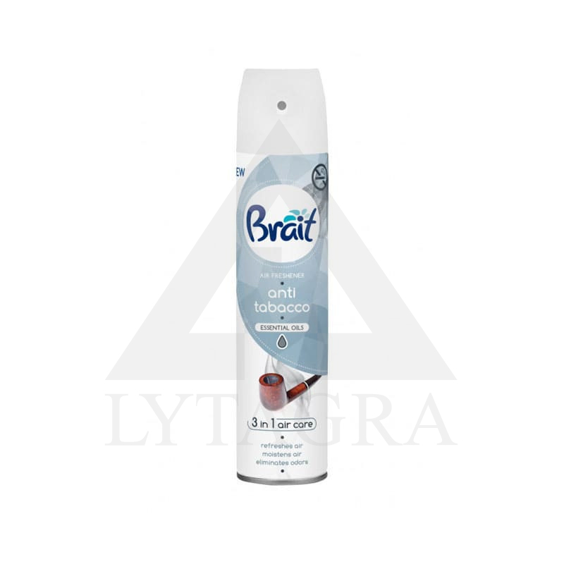 Gaisa atsvaidzinātājs Brait 300ml pret tabaku
