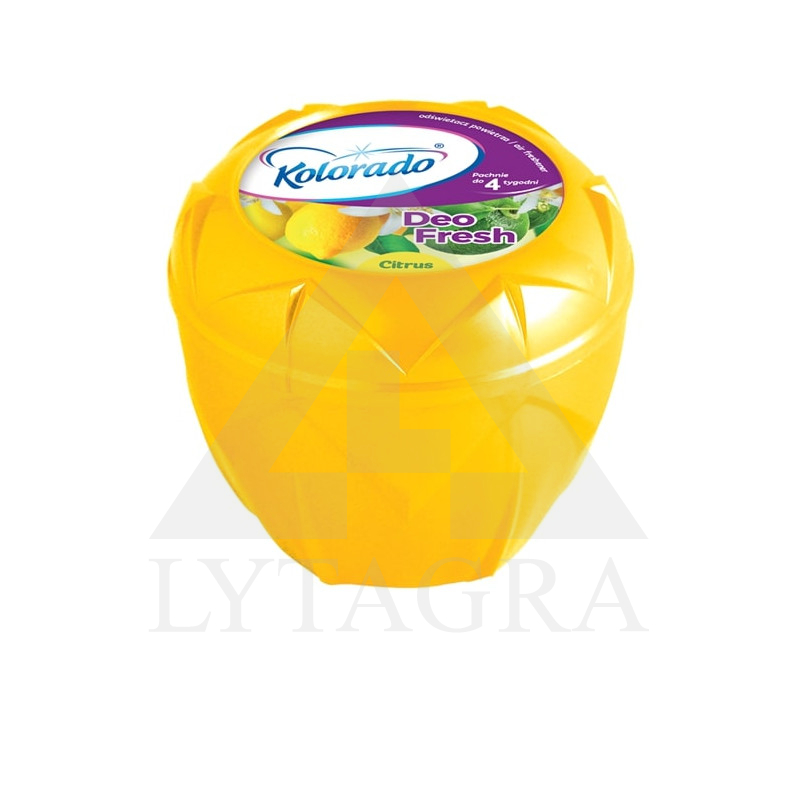 KOLORADO Gēla gaisa atsvaidzinātājs "Citrusu aromāts", 150 g