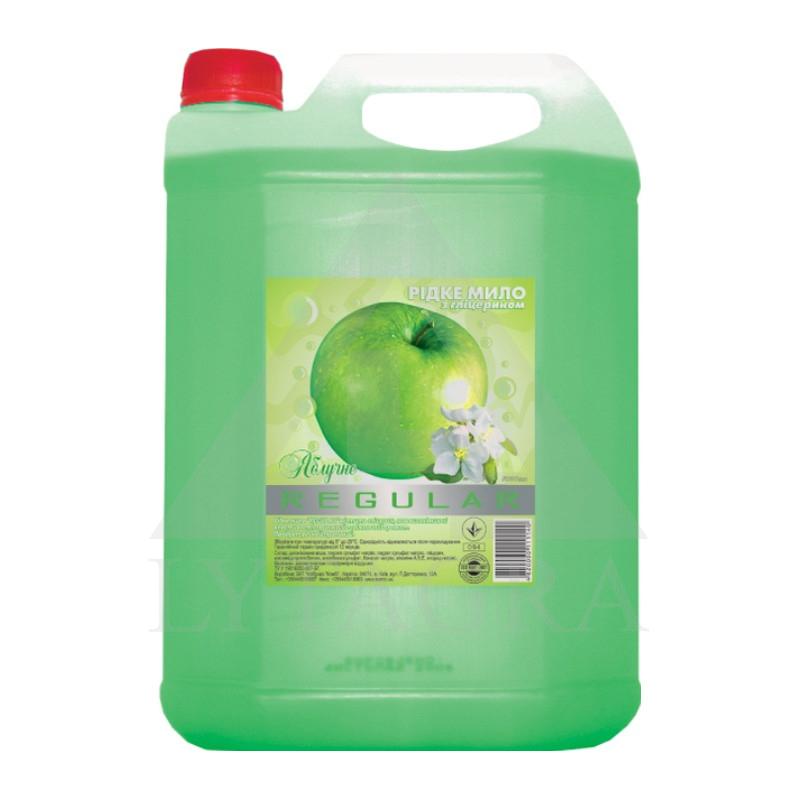 Šķidrās ziepes Parastā ābolu 5L