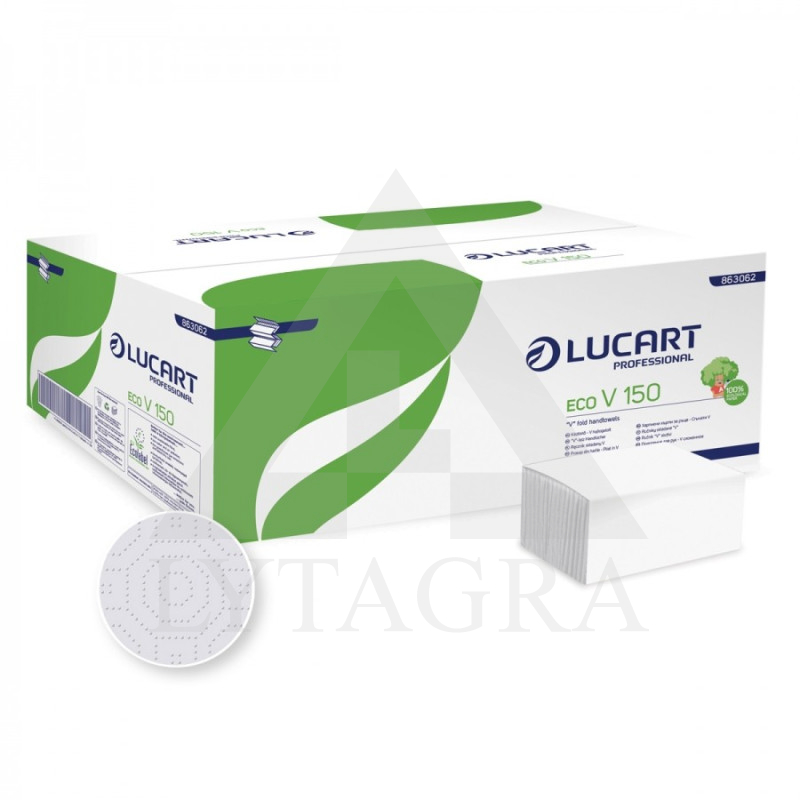 PAPĪRA DVIEĻI ECO V150 BALTI 863062, 2 SLĀŅU, 20 IEPAKOJUMI KASTĒ