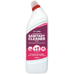Koncentrēts tīrīšanas līdzeklis sanitārajām telpām Hi-Labs 750 ml