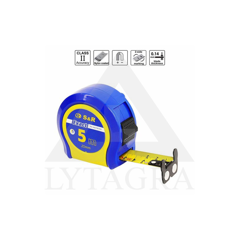422705025 MĒRLENTE 5m/25mm Exact / Q-Point / SR
