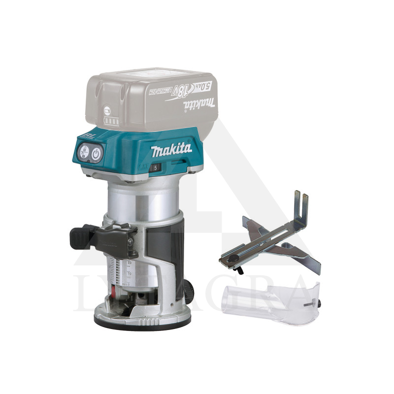 DRT50Z AKUMUL.FRĒZE 6/8 MM/ MAKITA