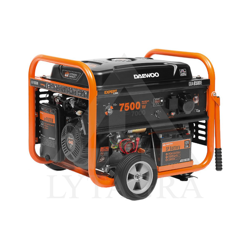 GDA 8500E BENZ. EL. ĢENERATORS 7.5 kW / DAEWOO