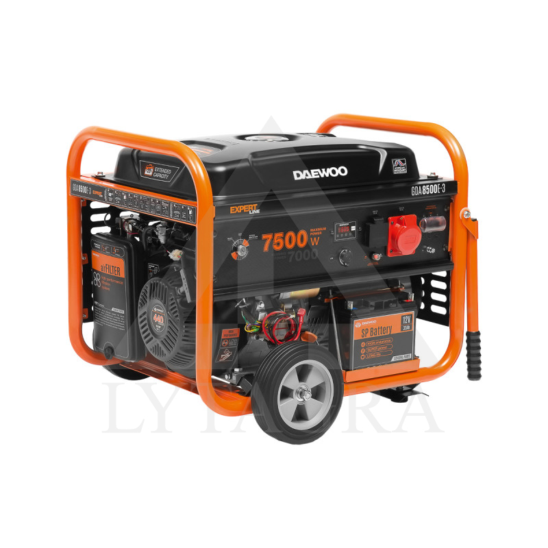 GDA 8500E-3 BENZ. EL. ĢENERATORS 7.5 kW /DAEWOO