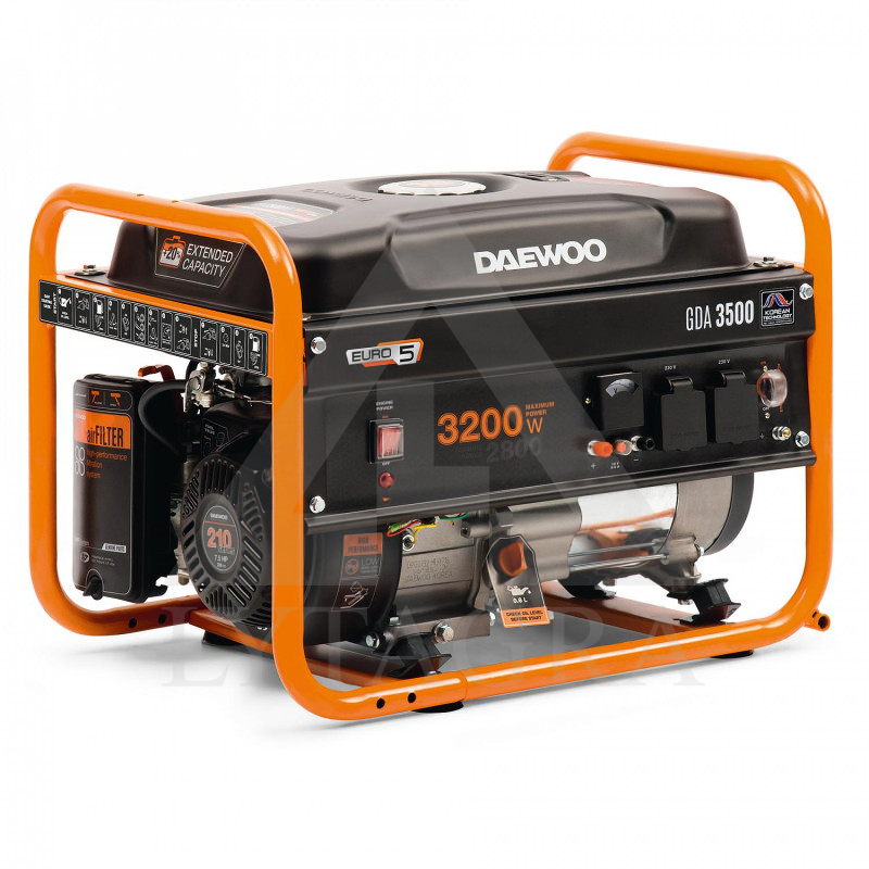 GDA 3500 BENZ. EL. ĢENERATORS 3,2 kw / DAEWOO
