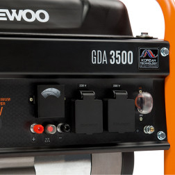 GDA 3500 BENZ. EL. ĢENERATORS 3,2 kw / DAEWOO