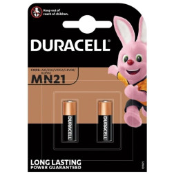 MN21BL/2 DURACELL 23A 12V Bateriju komplekts, 2 gab.