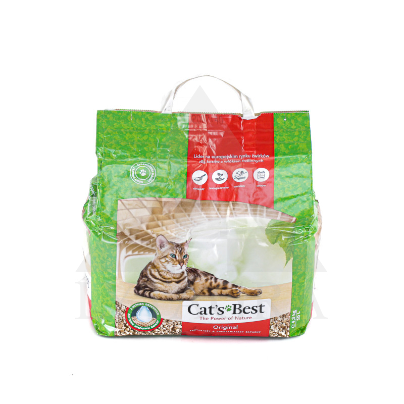 CAT00168  SMILTIS KAĶU TUAL.CATS BEST ECO  PLUS 10